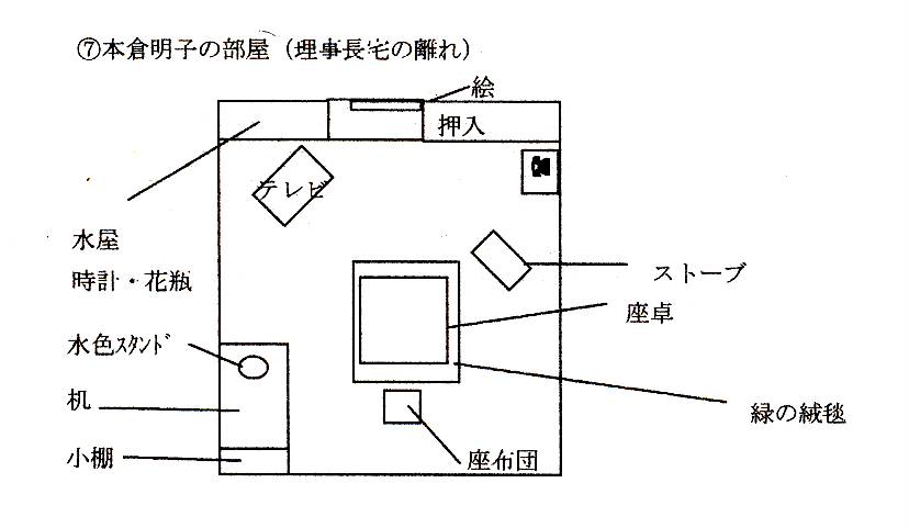 本倉の部屋（理事長宅離れ）